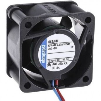 Вентилятор осевой EBMPAPST 400 J 40x40x25 мм EC 412-JHH