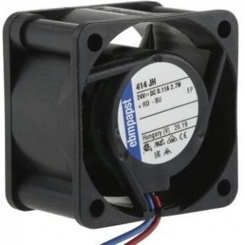 Вентилятор осевой EBMPAPST Серия 400 J 40x40x25 мм EC 24В 414-JH