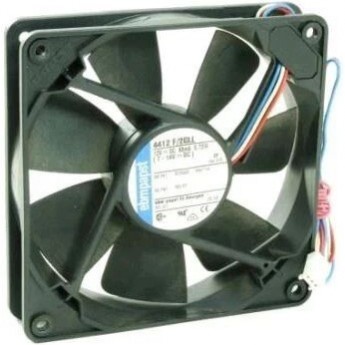 Вентилятор осевой EBMPAPST Серия 4400 F 119х119х25 мм EC 12В 4412-F/2-GLL-520