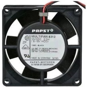 Вентилятор осевой EBMPAPST Серия 8300 N 8312-NH