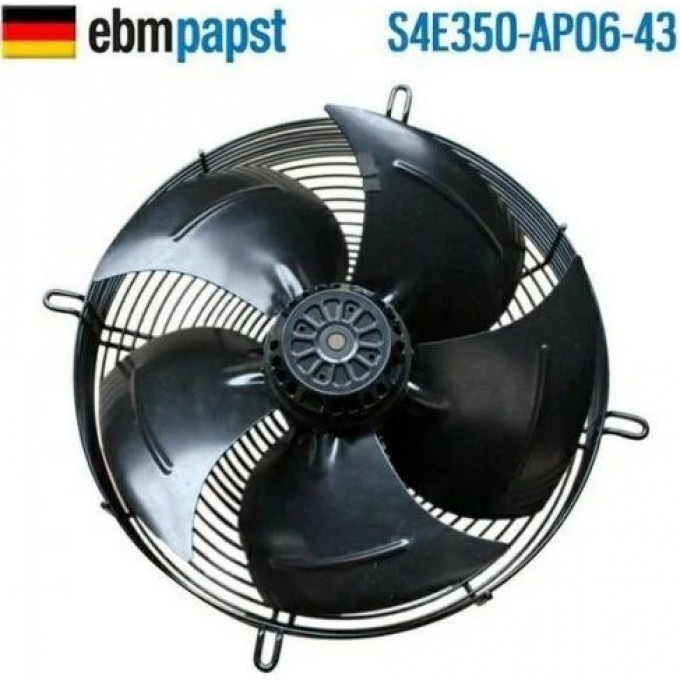 Осевой вентилятор переменного тока EBMPAPST A4E350 типоразмер 350 мм A4E350-AA06-43