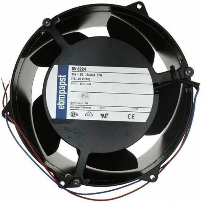 Вентилятор осевой EBMPAPST DV 6200 172x51 мм EC 24В DV-6224